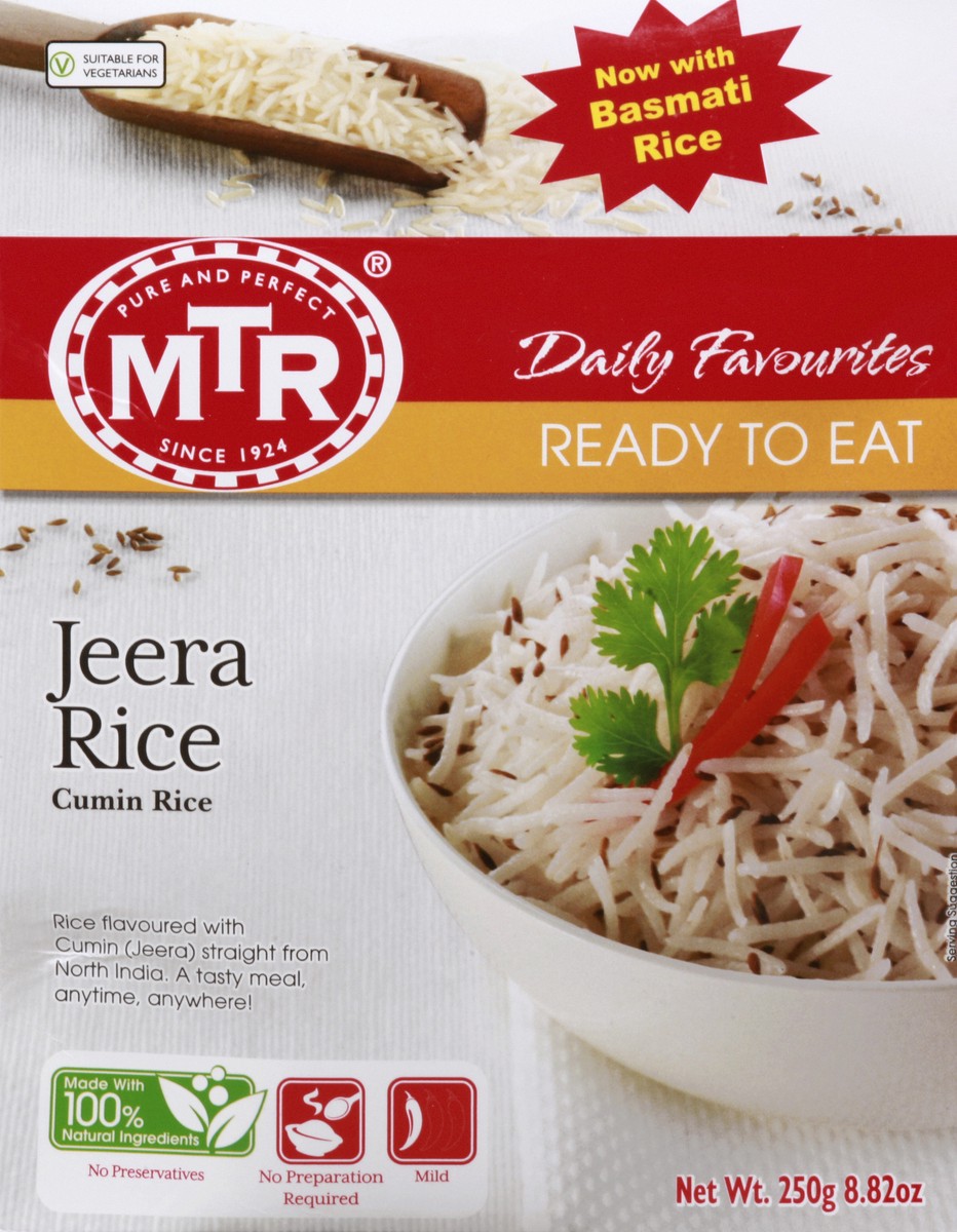 slide 1 of 4, MTR Jeera Rice 250 g, 250 g