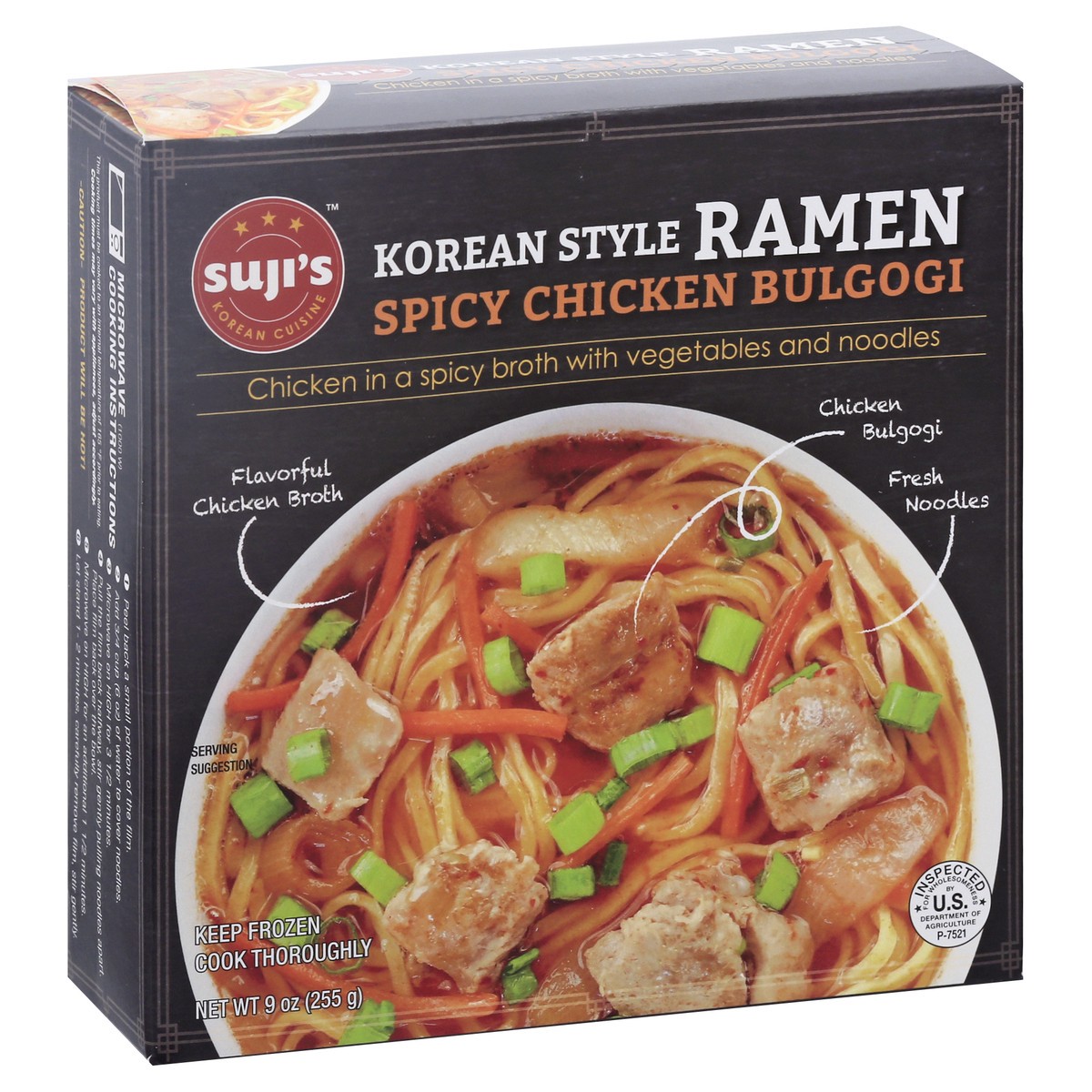 slide 12 of 12, Suji's Korean Cuisine Ramen 9 oz, 9 oz