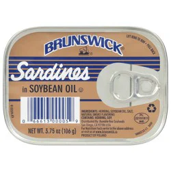 Brunswick Sardines in Soybean Oil 3.75 oz