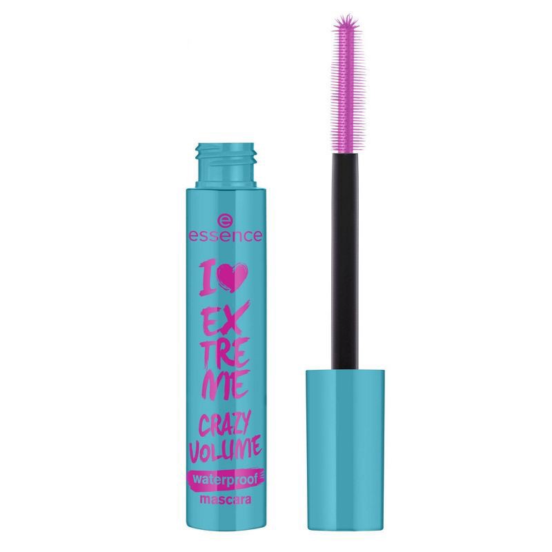 slide 1 of 5, ESSENCE I Love Extreme Crazy Volume Waterproof Mascara - 0.41 fl oz, 0.41 fl oz