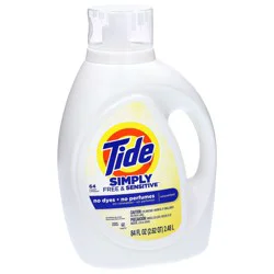 Tide Simply Free & Sensitive Unscented Detergent 84 fl oz