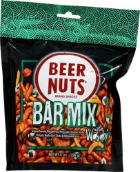 Beer Nuts Bar Mix with Wasabi 8 oz