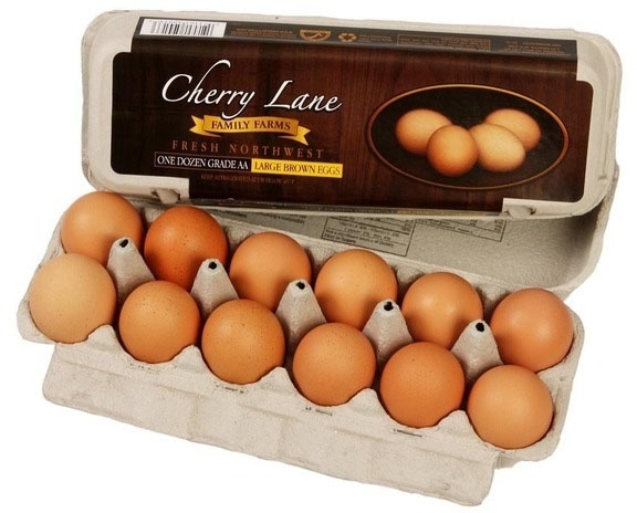 slide 1 of 1, Cherry Lane Brown Eggs, 12 ct