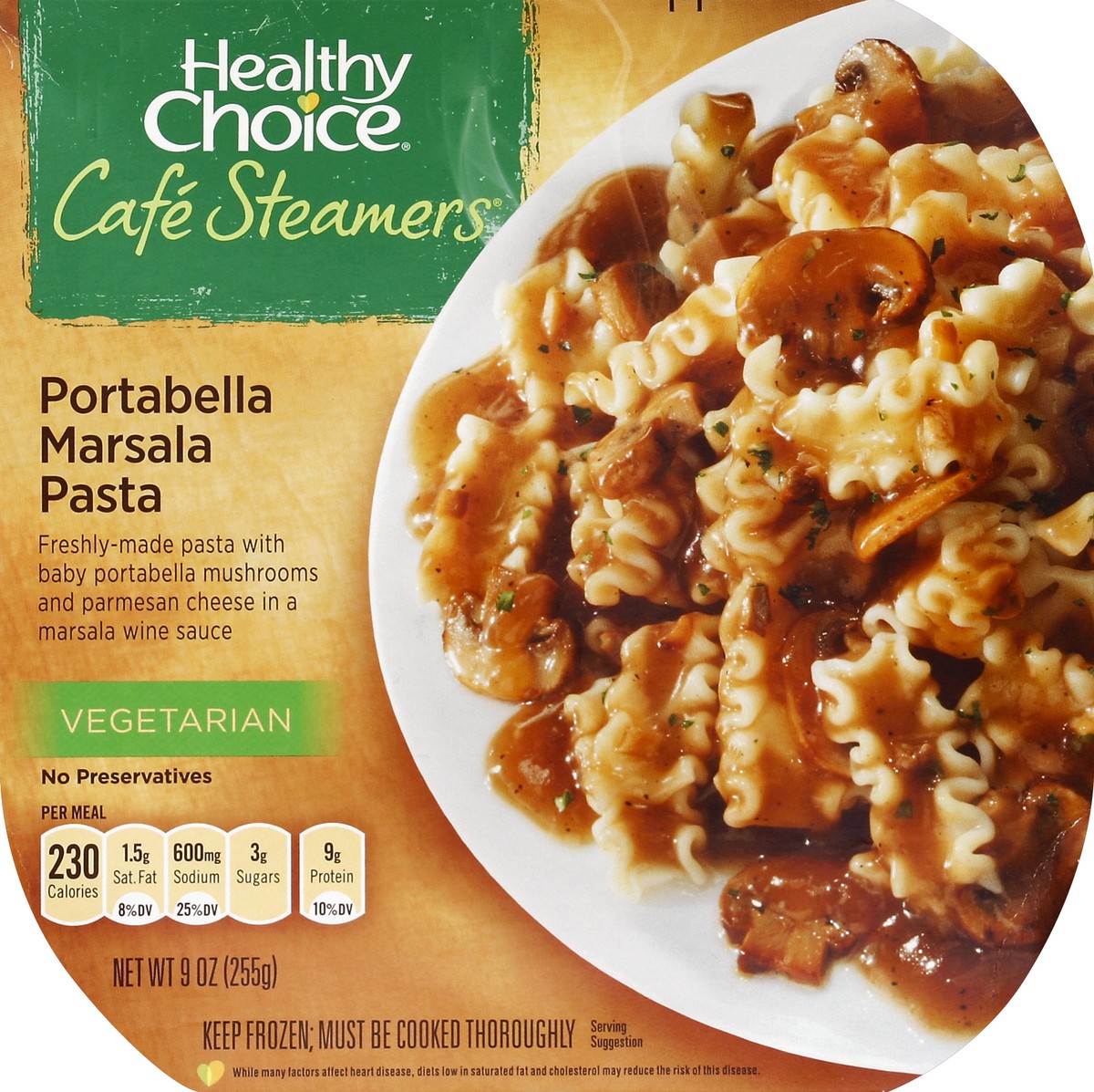 slide 4 of 4, Healthy Choice Portabella Marsala Pasta 9 oz, 9 oz