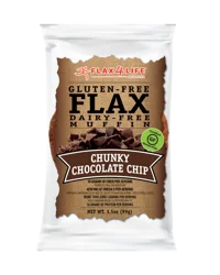 Flax4Life Chunky Chocolate Chip Muffin