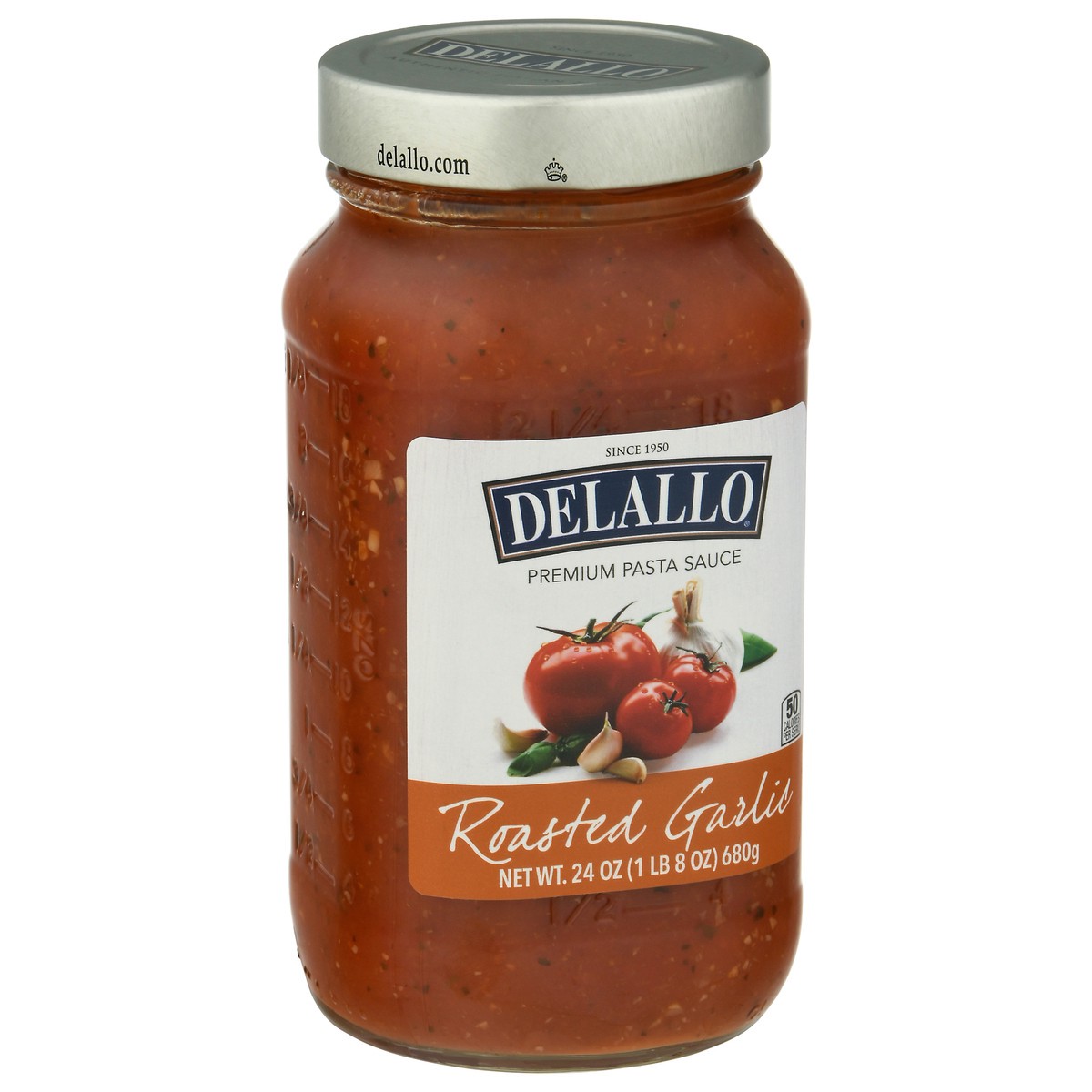 slide 5 of 11, Delallo Premium Roasted Garlic Sauce, 24 oz