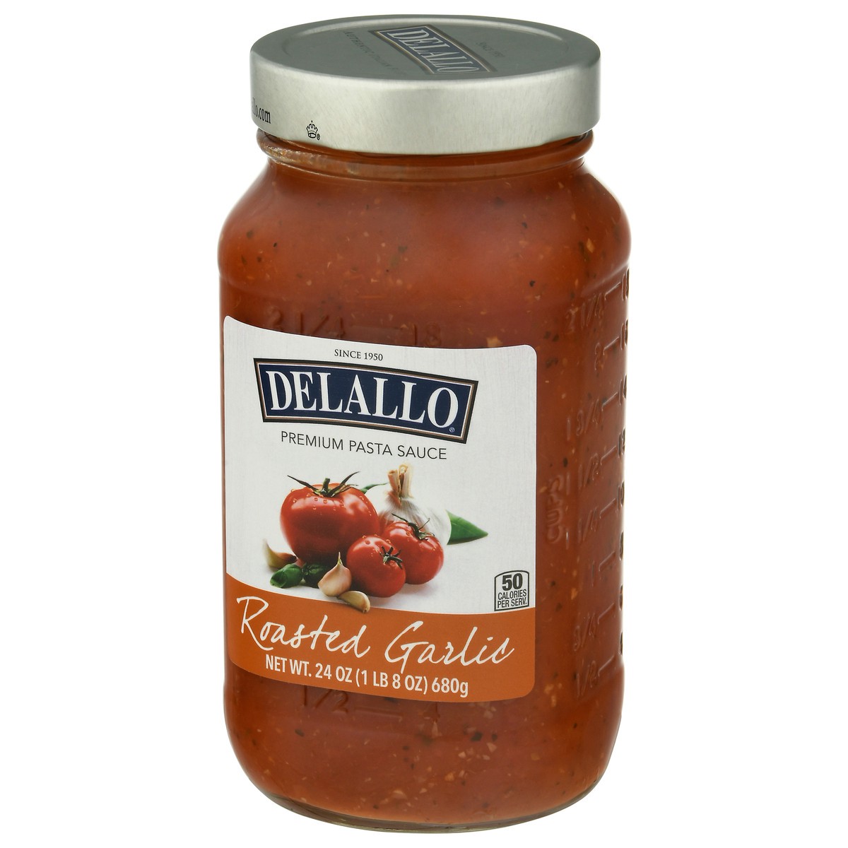 slide 8 of 11, Delallo Premium Roasted Garlic Sauce, 24 oz