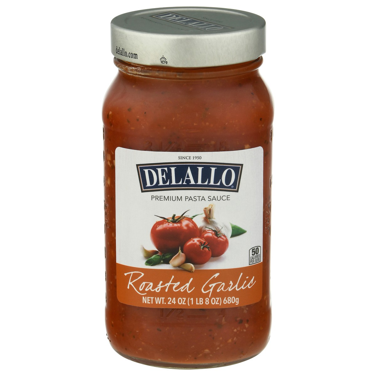 slide 10 of 11, Delallo Premium Roasted Garlic Sauce, 24 oz