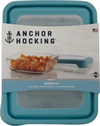 Anchor Hocking 6 Cup Trueseal Glass Storage 1 ea Box