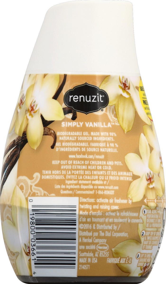 slide 5 of 7, Renuzit Vanilla Delight Adjst Air Freshener, 7 oz