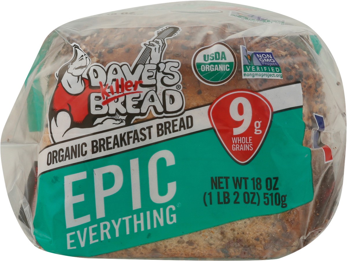slide 6 of 9, Dave's Killer Bread Epic Everything, 18 oz