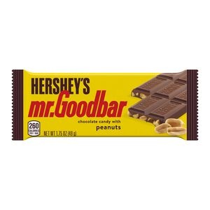 slide 1 of 1, Mr. Goodbar Chocolate Candy Bar With Peanuts, 1.75 Oz, 1.76 oz