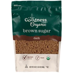True Goodness Organic Dark Brown Sugar 1.5 LB