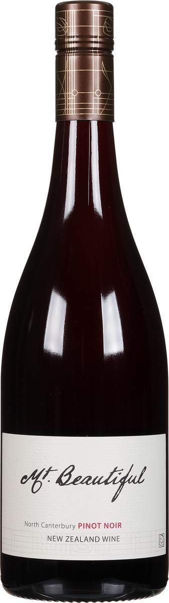 slide 8 of 9, Mt. Beautiful North Canterbury Pinot Noir 750 mg, 750 mg