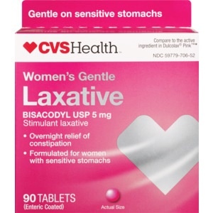 slide 1 of 1, CVS Health Women's Gentle Laxative, 90 ct