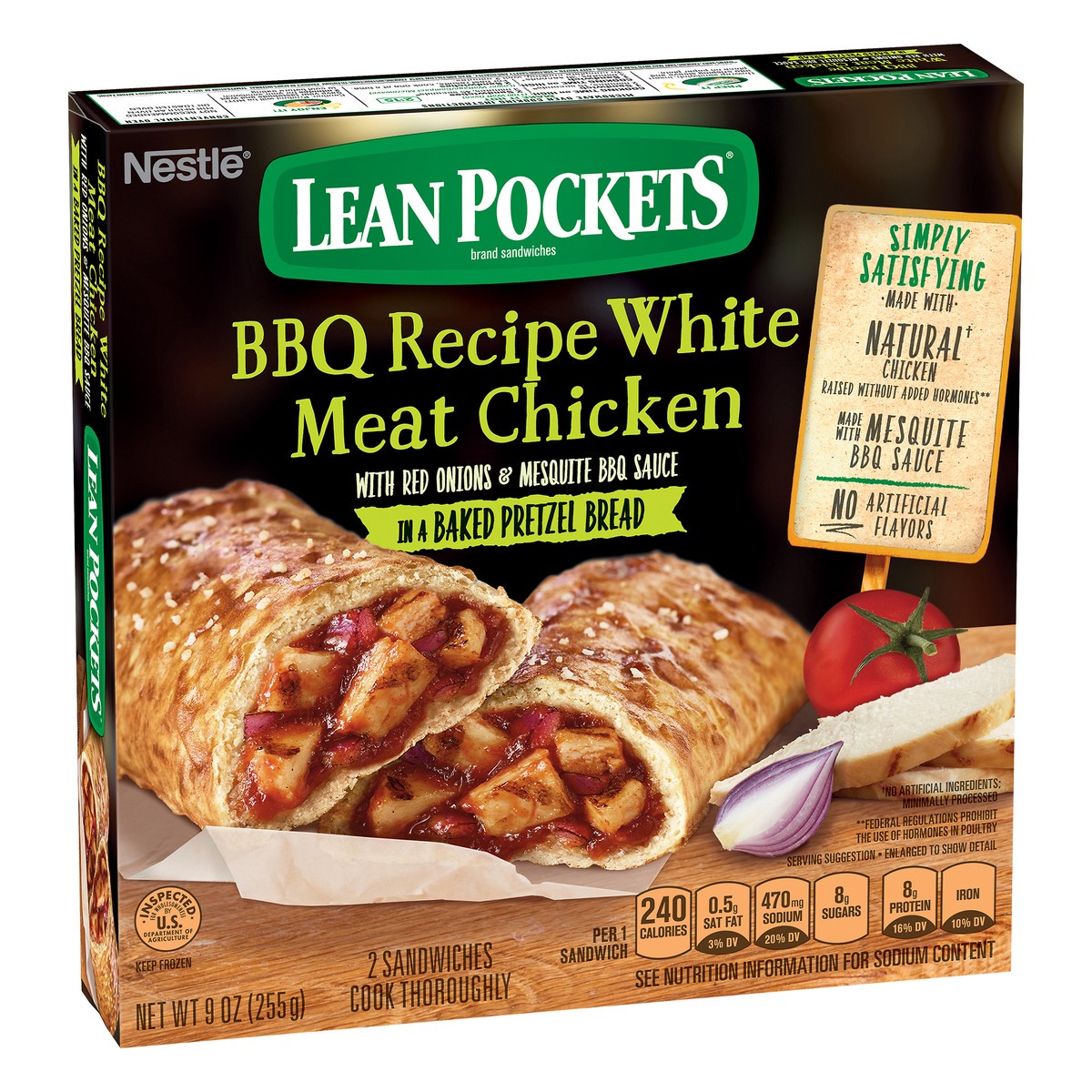 slide 2 of 10, Lean Pockets Frozen Sandwich, 9 oz