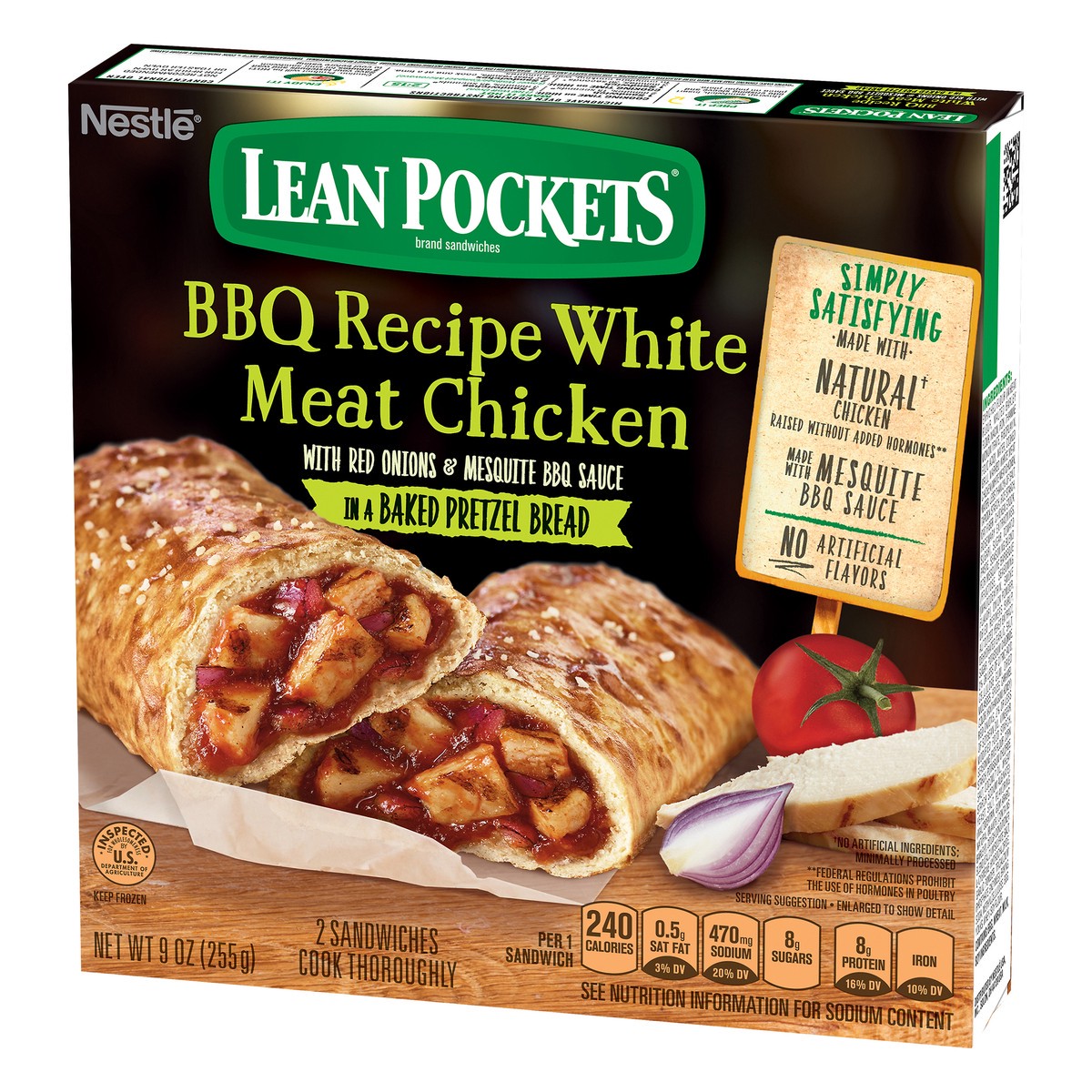 slide 3 of 10, Lean Pockets Frozen Sandwich, 9 oz