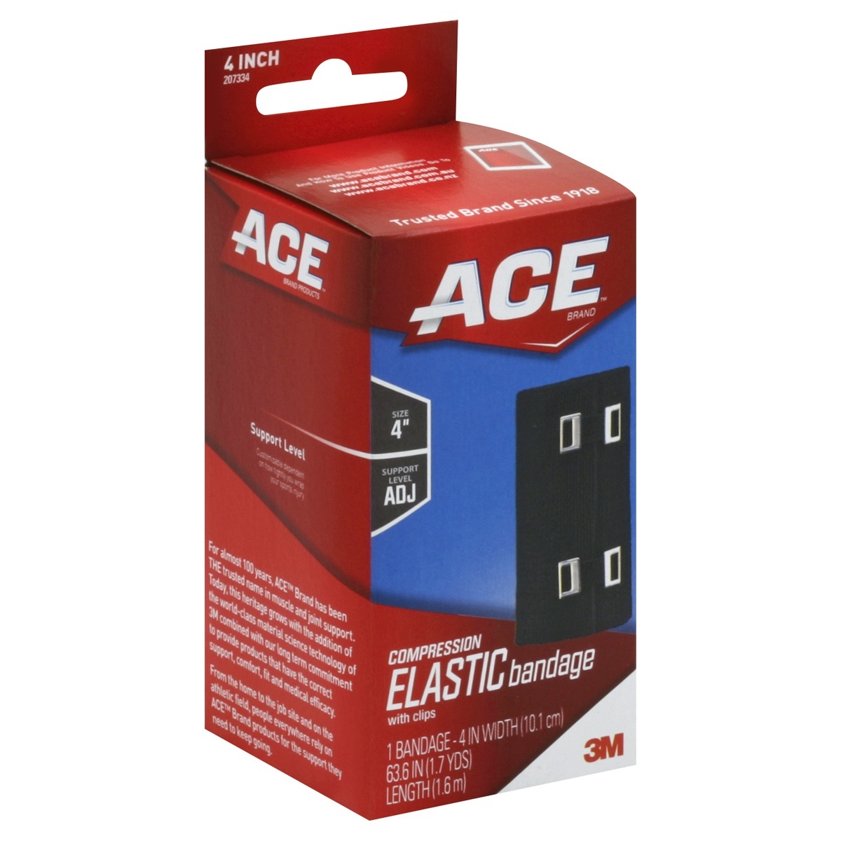 slide 1 of 4, ACE Compression Elastic Bandage, 4 in