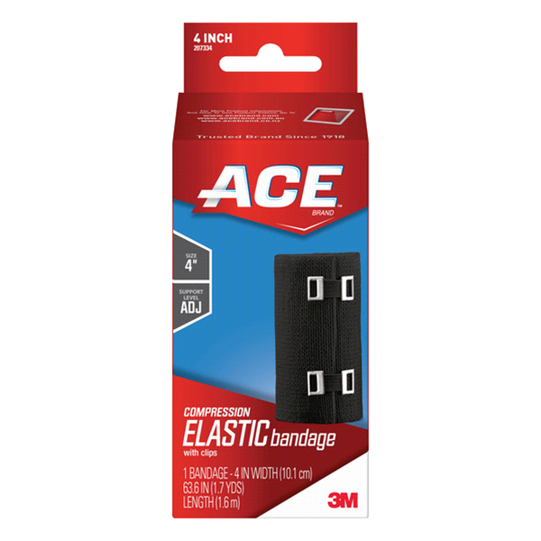 slide 1 of 1, ACE Compression Elastic Bandage, 4 in