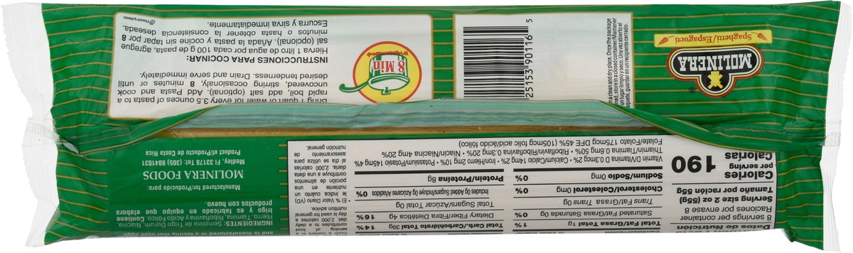 slide 3 of 13, Molinera Spaghetti 16 oz, 16 oz