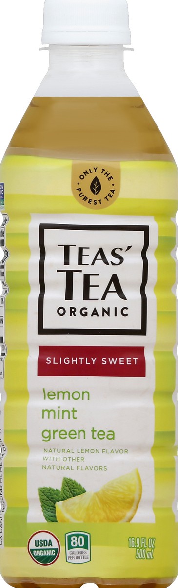slide 4 of 4, Teas' Tea Green Tea 16.9 oz, 16.9 fl oz