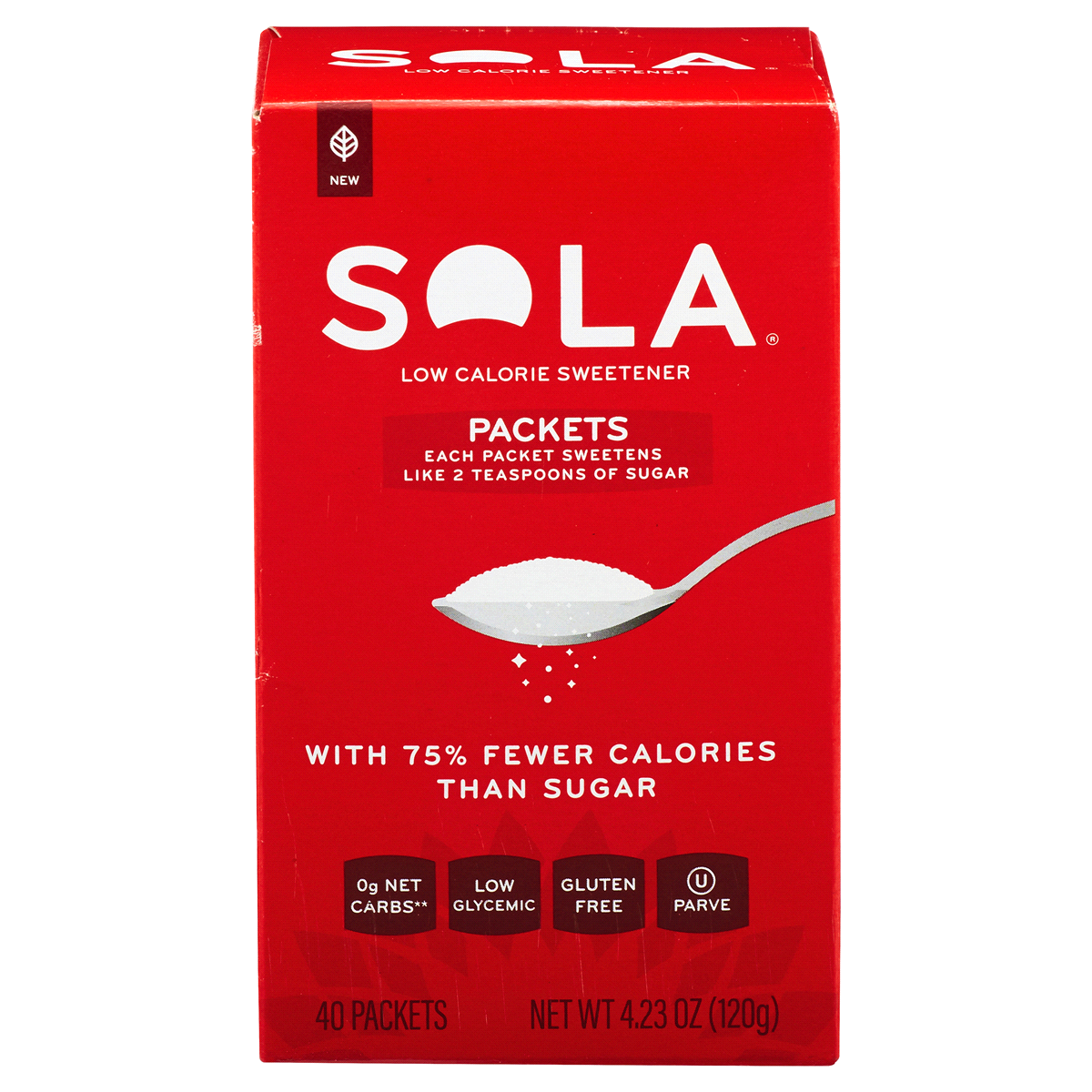 slide 1 of 8, Sola Low Calorie Sweetener, 40 ct