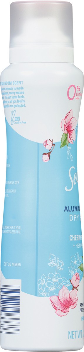 slide 7 of 9, Secret Dry Spray Aluminum Free Deodorant for Women, Cherry Blossom, 4.1 oz