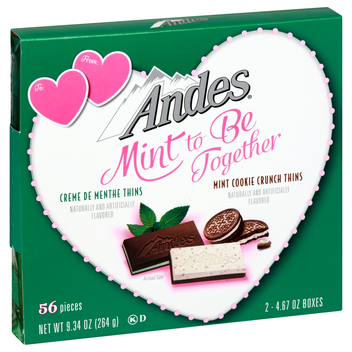 slide 2 of 9, Andes Mint To Be Gift Box, 2 ct