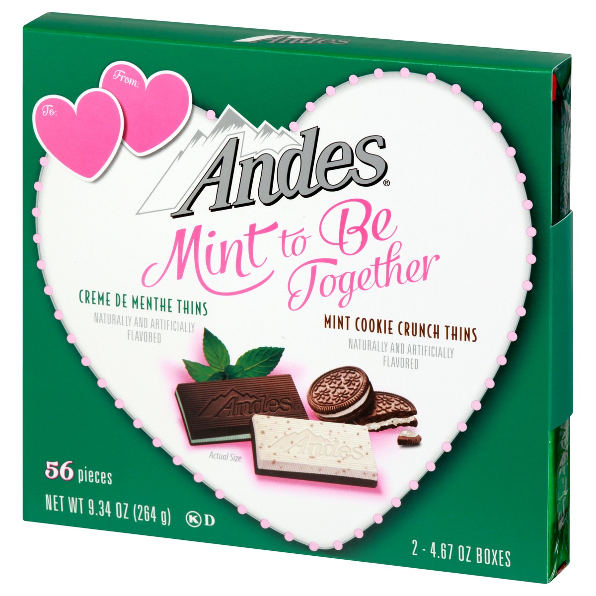 slide 3 of 9, Andes Mint To Be Gift Box, 2 ct