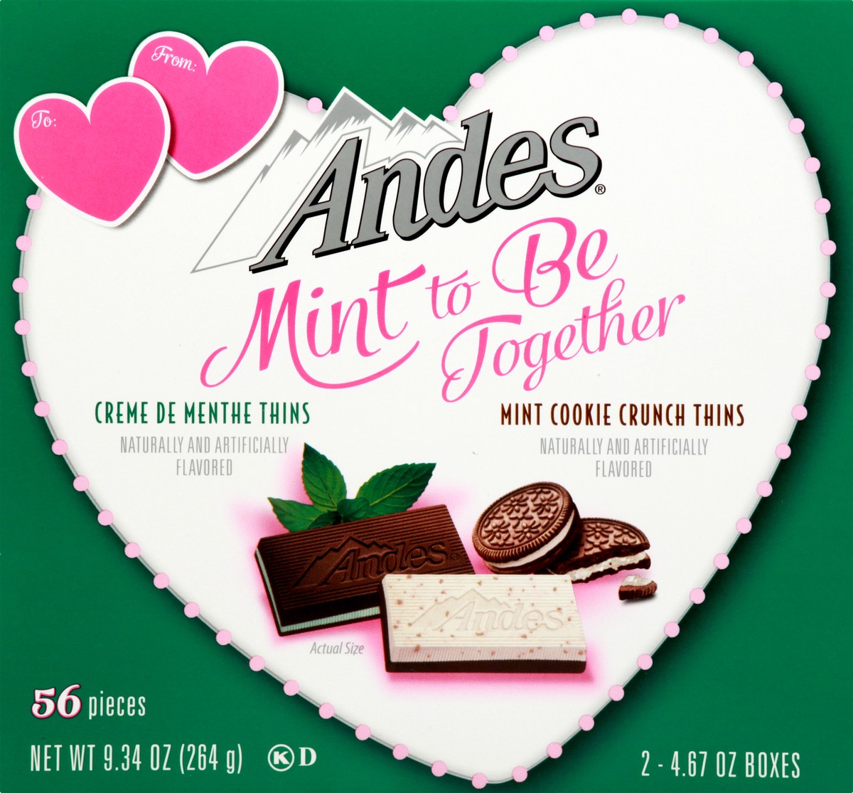 slide 6 of 9, Andes Mint To Be Gift Box, 2 ct