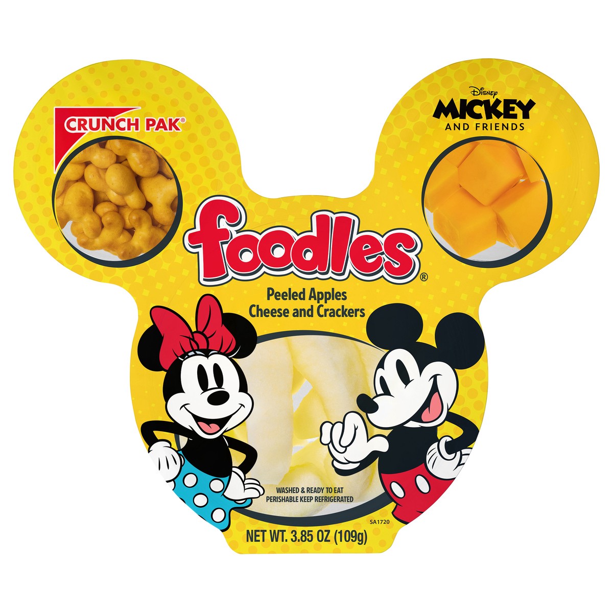 slide 1 of 4, Crunch Pak PLD Foodles ACC Disney 3.85oz, 3.85 oz