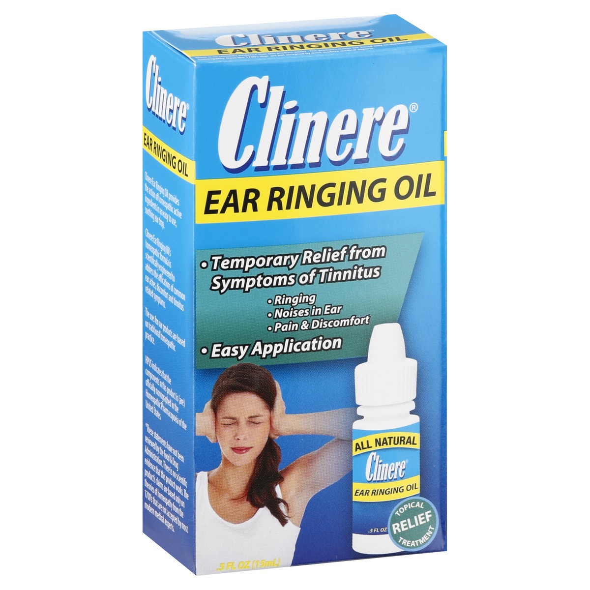 slide 11 of 11, Clinere Ear Ringing Oil 0.5 oz, 0.5 oz