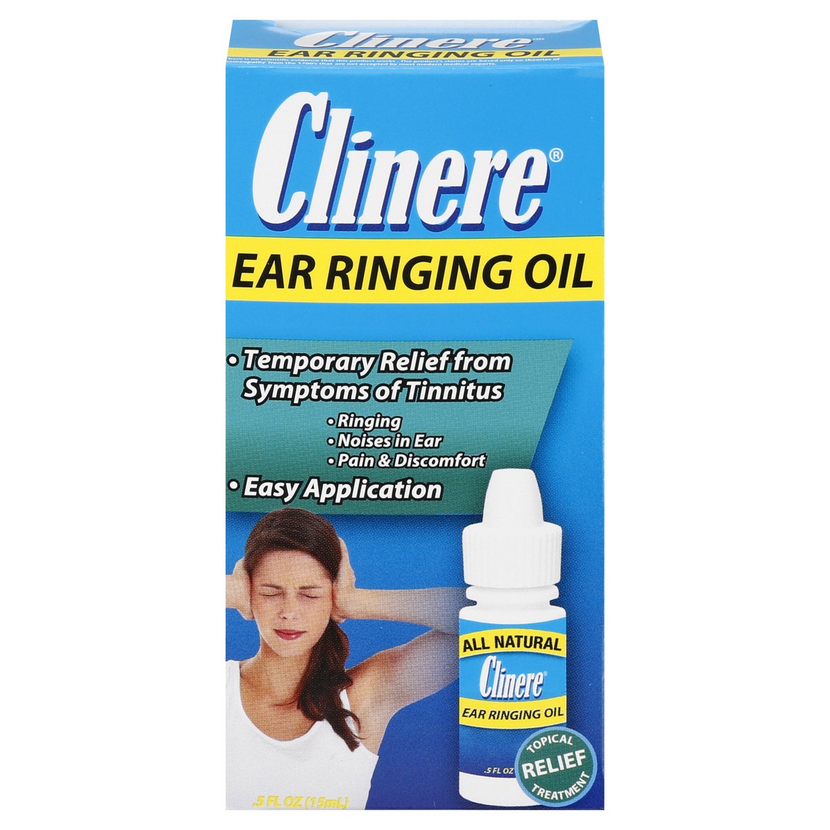 slide 1 of 11, Clinere Ear Ringing Oil 0.5 oz, 0.5 oz