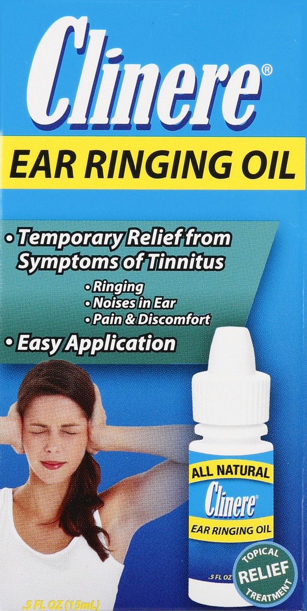 slide 9 of 11, Clinere Ear Ringing Oil 0.5 oz, 0.5 oz