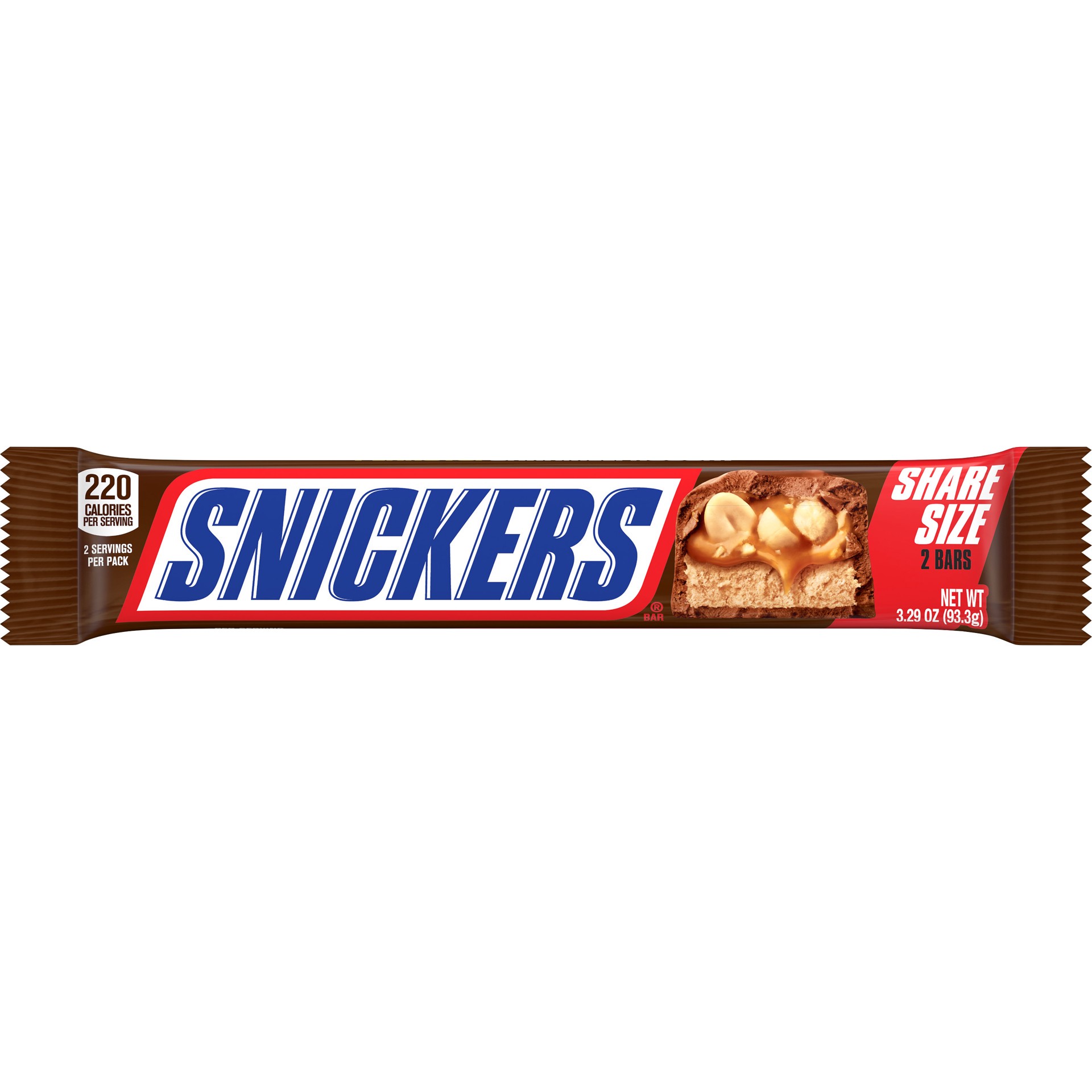 slide 1 of 8, SNICKERS Original Milk Chocolate Candy Bar, Share Size, 3.29 oz, 3.29 oz