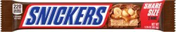 SNICKERS Original Milk Chocolate Candy Bar, Share Size, 3.29 oz