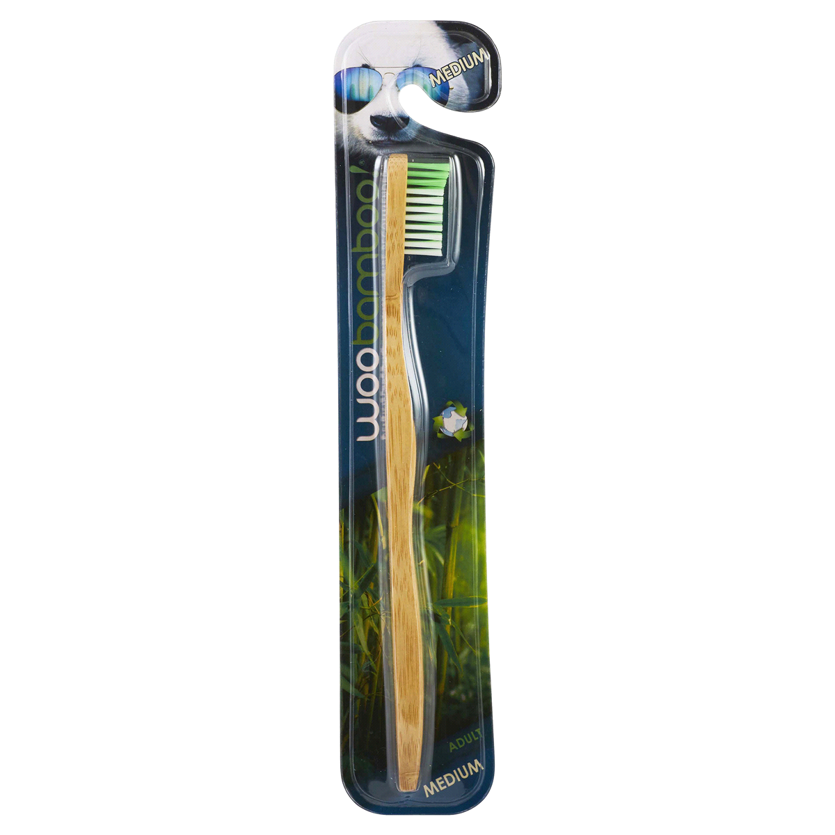 slide 1 of 5, WooBamboo Toothbrush 1 ea, 1 ct