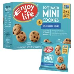 Enjoy Life Chocolate Chip Soft Baked Mini Cookies