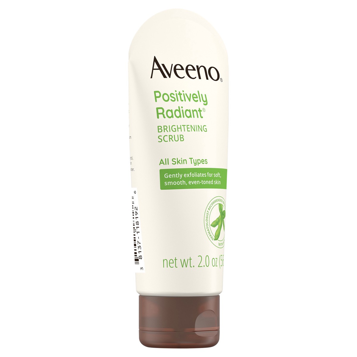 slide 7 of 7, Aveeno Positively Radiant Skin Brightening Exfoliating Face Scrub - 2oz, 2 oz