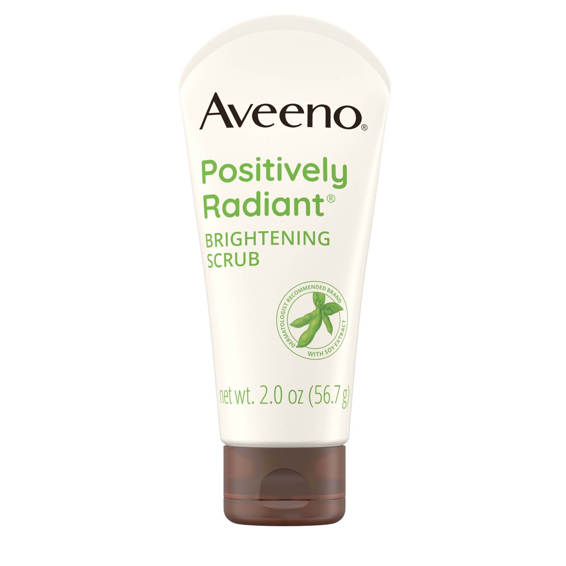 slide 1 of 7, Aveeno Positively Radiant Skin Brightening Exfoliating Face Scrub - 2oz, 2 oz