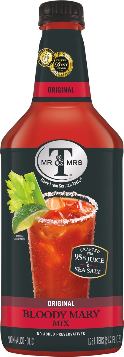 slide 2 of 7, Distributed Consumables Mr. & Mrs. T's Bloody Mary, 1.75 Liter, 1 ct