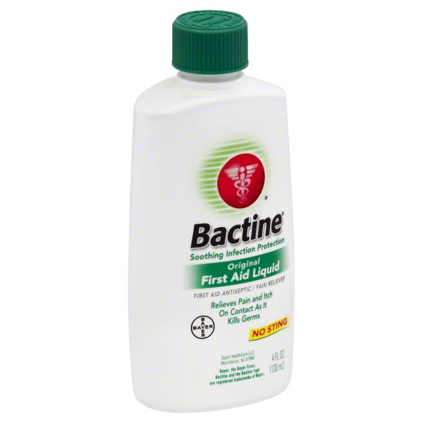 slide 1 of 1, Bactine Original First Aid Liquid, 4 oz