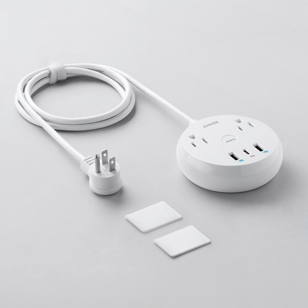 slide 1 of 1, Anker High Speed Powerstrip Circle, 1 ct