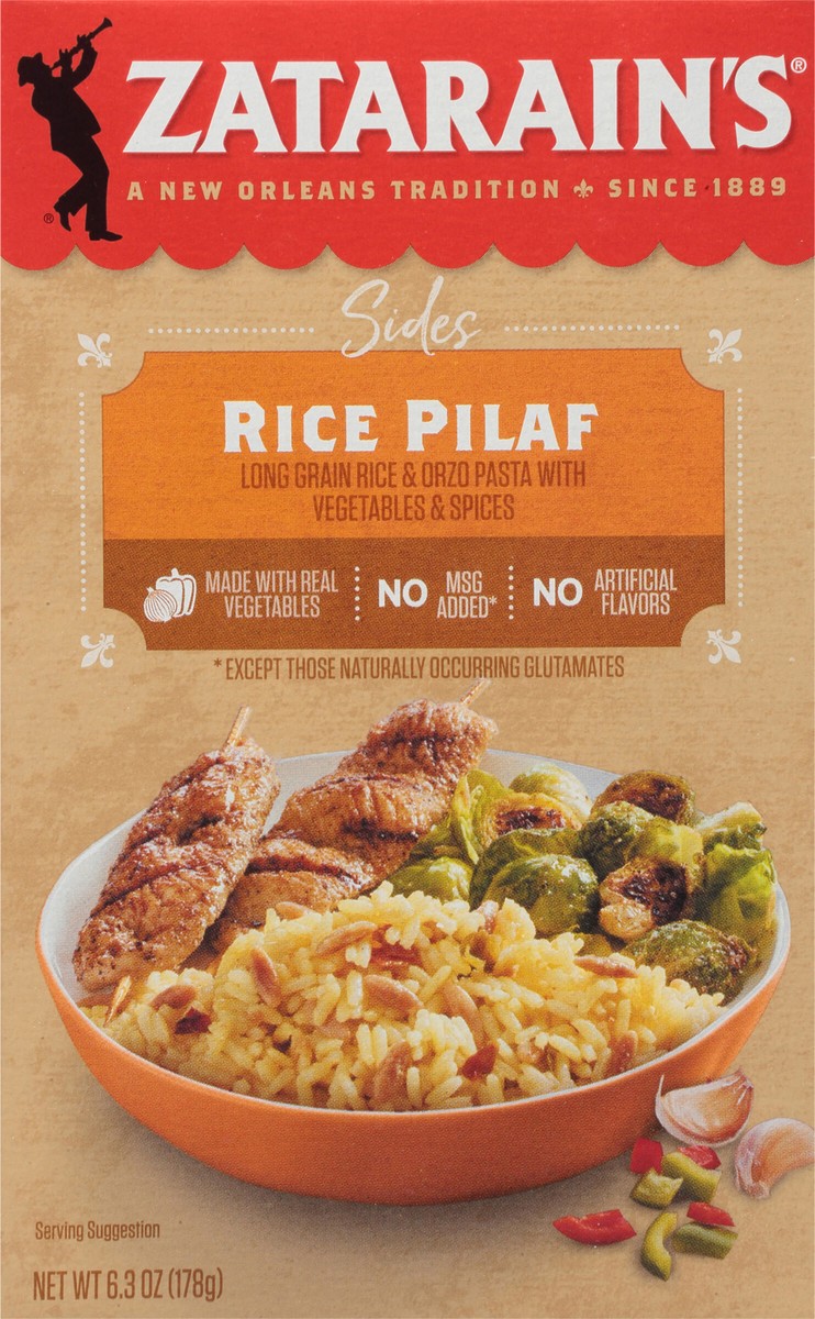 slide 4 of 9, Zatarain's Rice Pilaf, 6.3 oz