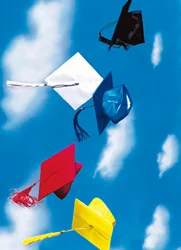 Avanti Card Graduation Grad Caps In Air
