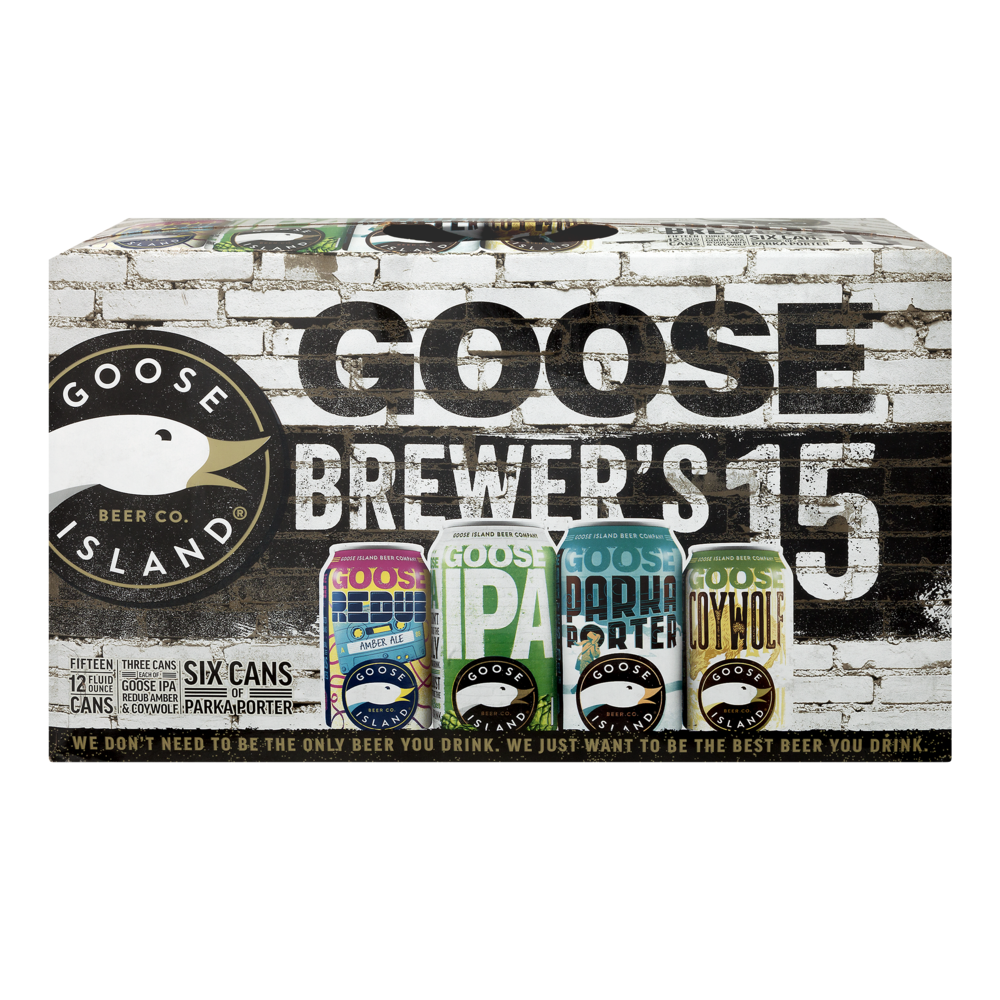 slide 1 of 1, Goose Island Beer Co. Summer Variety Pack, 15 ct; 12 fl oz