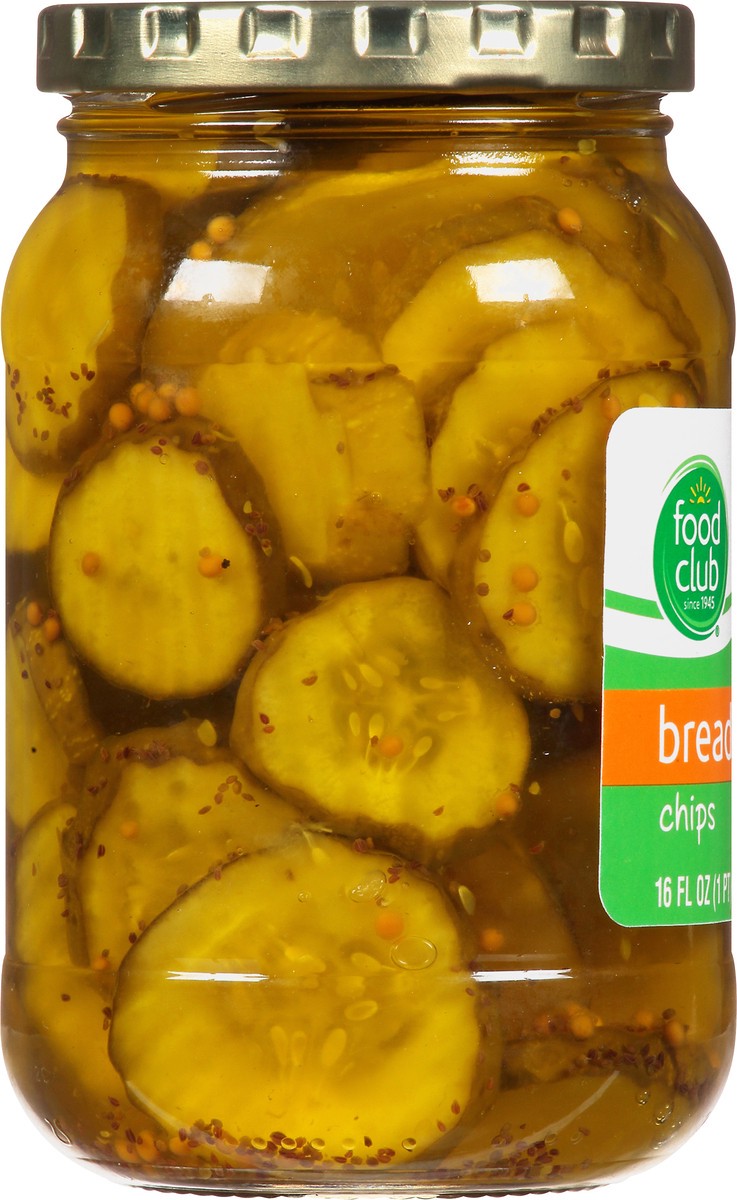 slide 6 of 9, Food Club Fresh Pack Bread & Butter Chips Pickles 16 fl oz, 16 fl oz