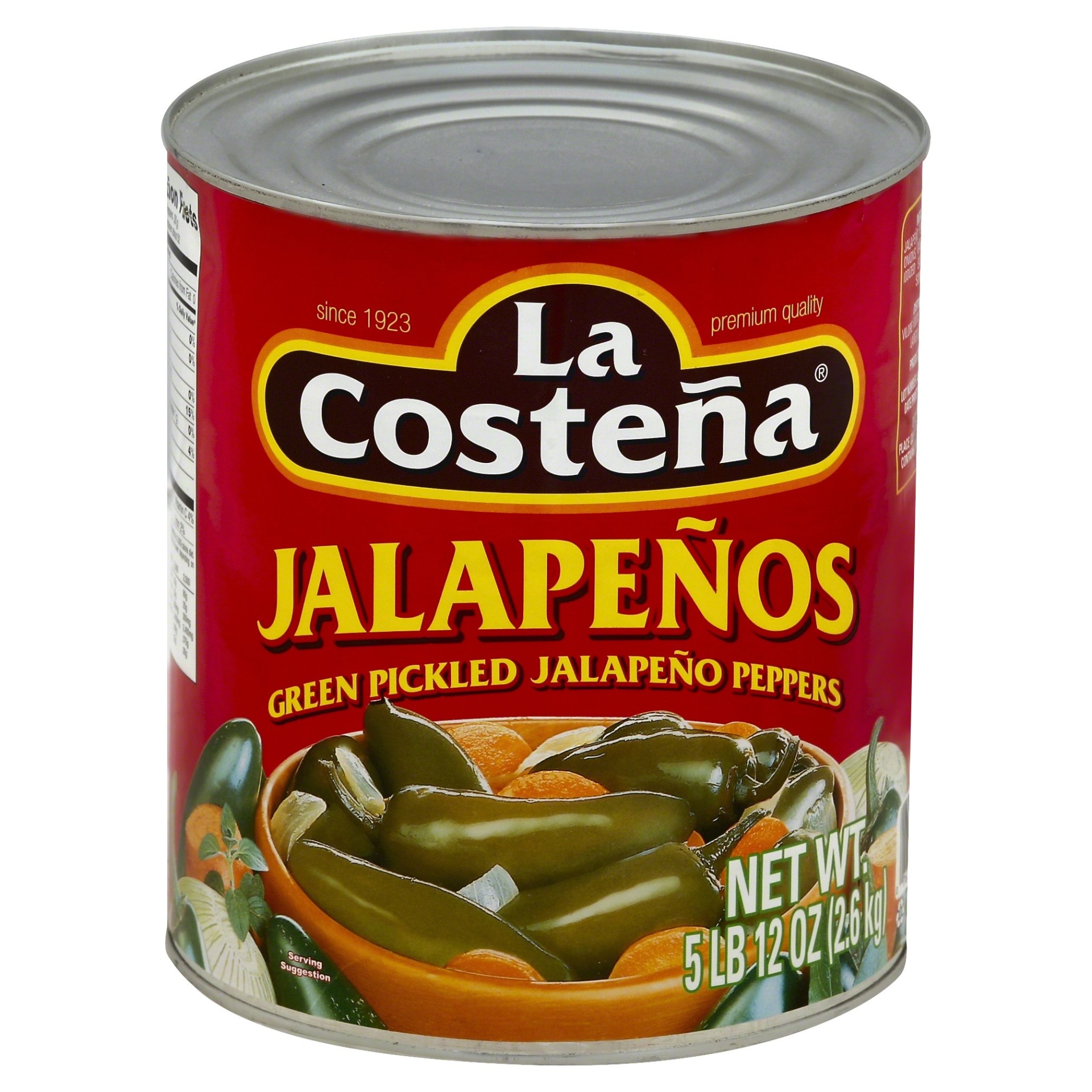 slide 1 of 1, La Costeña Green Pickled Jalapeno Peppers 60 oz. Cans, 6 ct; 10 oz