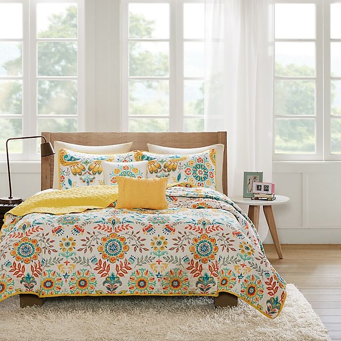 slide 2 of 5, Intelligent Design Nina Full/Queen Coverlet Set, 1 ct