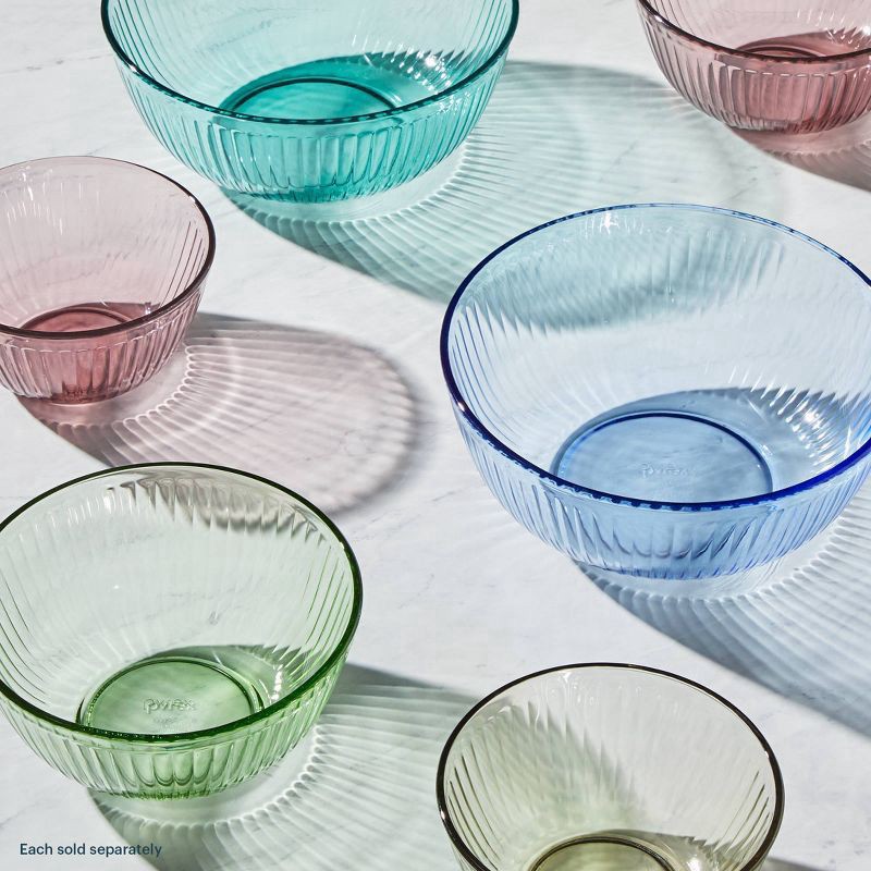 slide 4 of 7, Pyrex Glass Sculptnt 6pc Bowl Lid, 6 pc